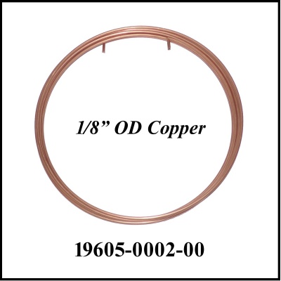 1/8'' Copper Tube - MH Oxygen - Sold by the foot
