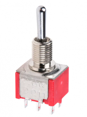 Toggle Switch DPDT 5A On-On-On