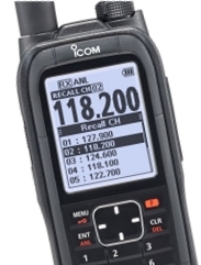 iCOM IC-A25NE 8.33kHz Handheld Aviation Radio