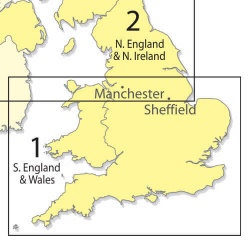 CAA Northern England & Northern Ireland 1:500,000 chart - Edition 46