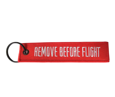 Navboys Remove Before Flight Keyring